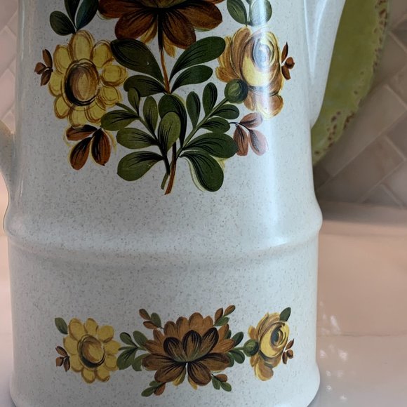 Vintage SADLER Mid Century Coffee Pot  with Lid- 1970s - Picture 3 of 16